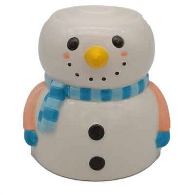 Snowman Shaped Ceramic Oil Burner