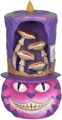 6 3/4&quot; Cheshire Cat back flow incense burner