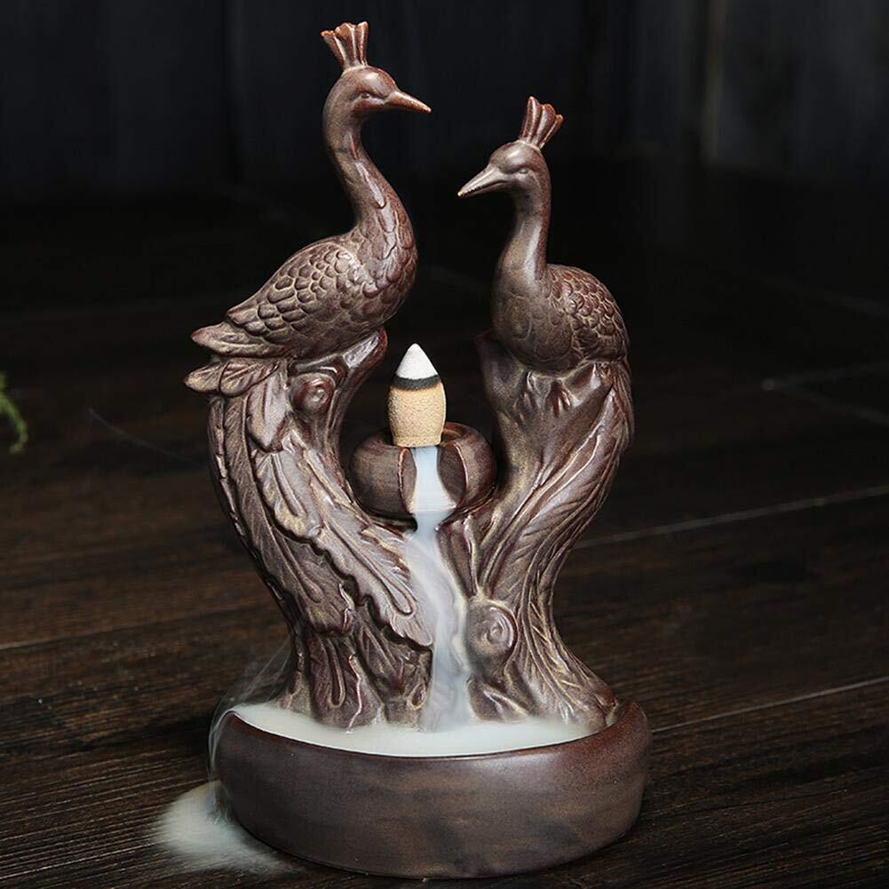 7&quot; Peacock back flow burner