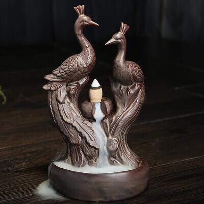 7&quot; Peacock back flow burner