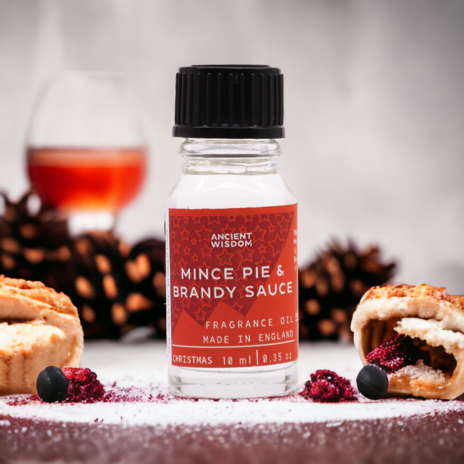 Mince Pie &amp; Brandy Sauce Fragrance Oil (10ml)