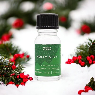 Holly &amp; Ivy Fragrance Oil (10ml)