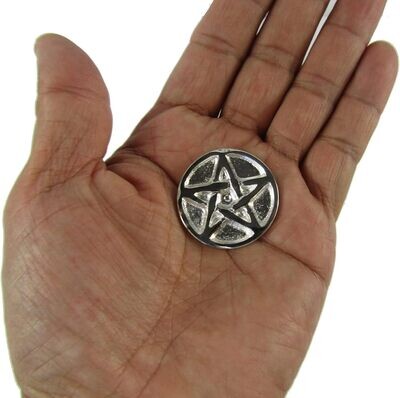 Pentagram altar Coin 1 1/4&quot;