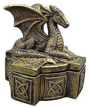 5&quot; Celtic Dragon box