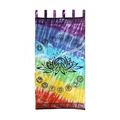 44&quot;x88&quot; Lotus Chakra curtain