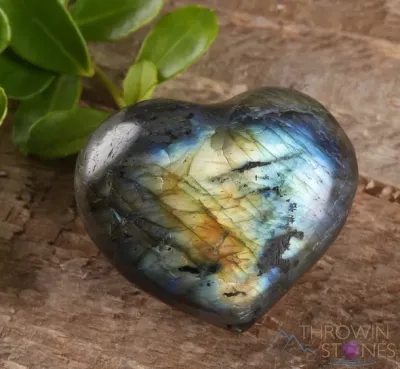 Labradorite Heart (1 1/2")