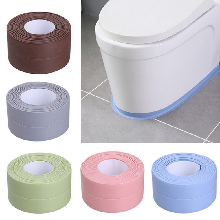 1pc Kitchen And Bathroom Waterproof And Mildew Proof Tape, Kitchen Seam  Sealing Strip, Transparent Waterproof Strip, Bathroom Toilet Gap Corner  Sticker,Multifunction Waterproof Clear Tape