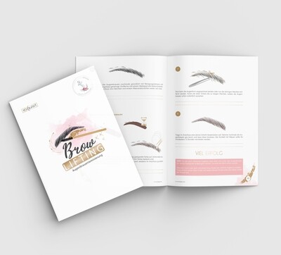 Augenbrauenlifting / Browlifting / Augenbrauenlamenierung
