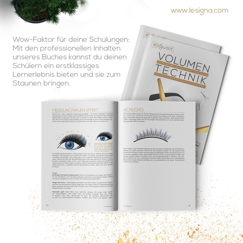 Wimpern - Volumentechnik