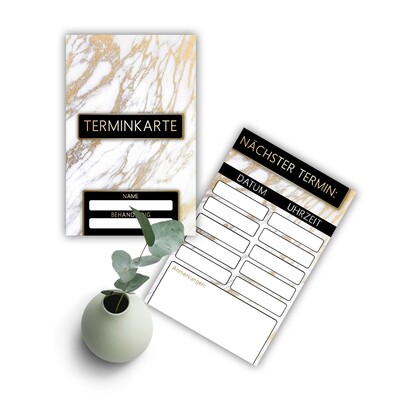 Terminkarte (Marmor)