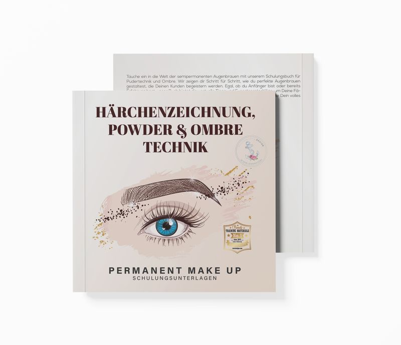 Härchenzeichnung, Powder &amp; Ombre Augenbrauen Technik