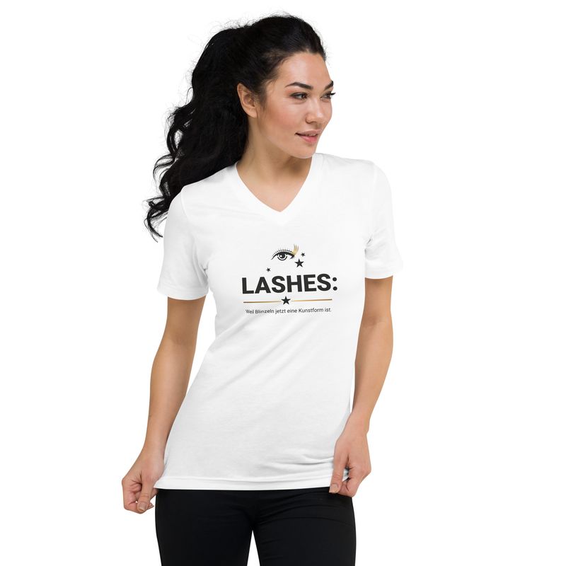 Lesigna V-Shirt: Lashes Edition