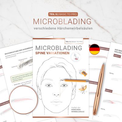 Teil 5: Microblading Wirbelsäulenlinie (Spine) Teil 5: Microblading Wirbelsäulenlinie (Spine)