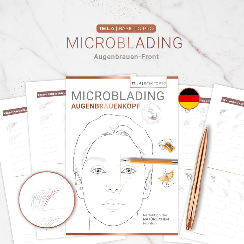 Teil 4: Microblading Augenbrauenkopf Teil 4: Microblading Augenbrauenkopf