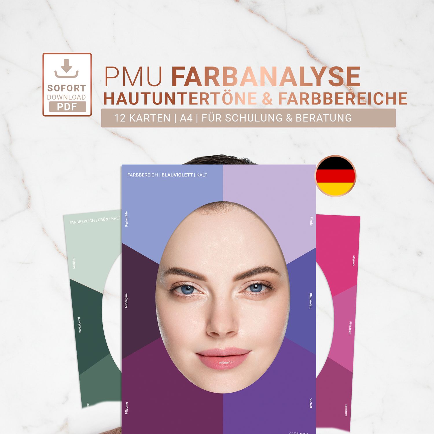 PMU Farbanalyse Karten