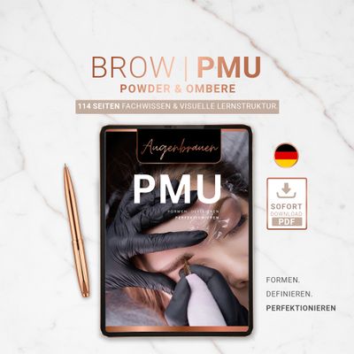 Schulungsunterlagen | PMU Powder & Ombre (114 Seiten, PDF) Schulungsunterlagen | PMU Powder & Ombre (114 Seiten, PDF)