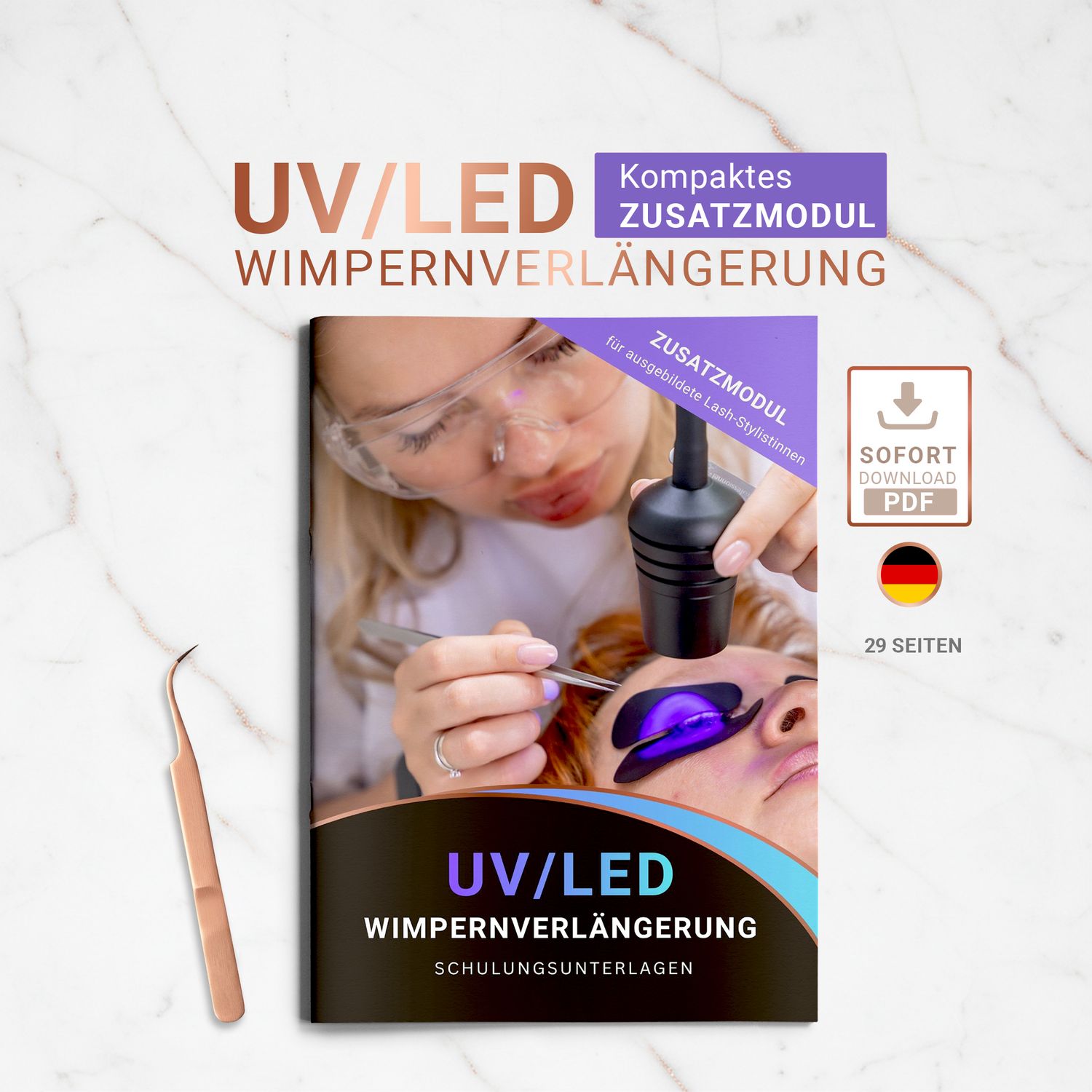 UV/LED Wimpernverlängerung Zusatzmodul PDF