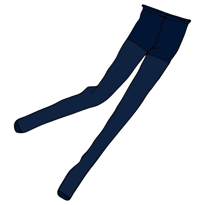 school Navy Tights