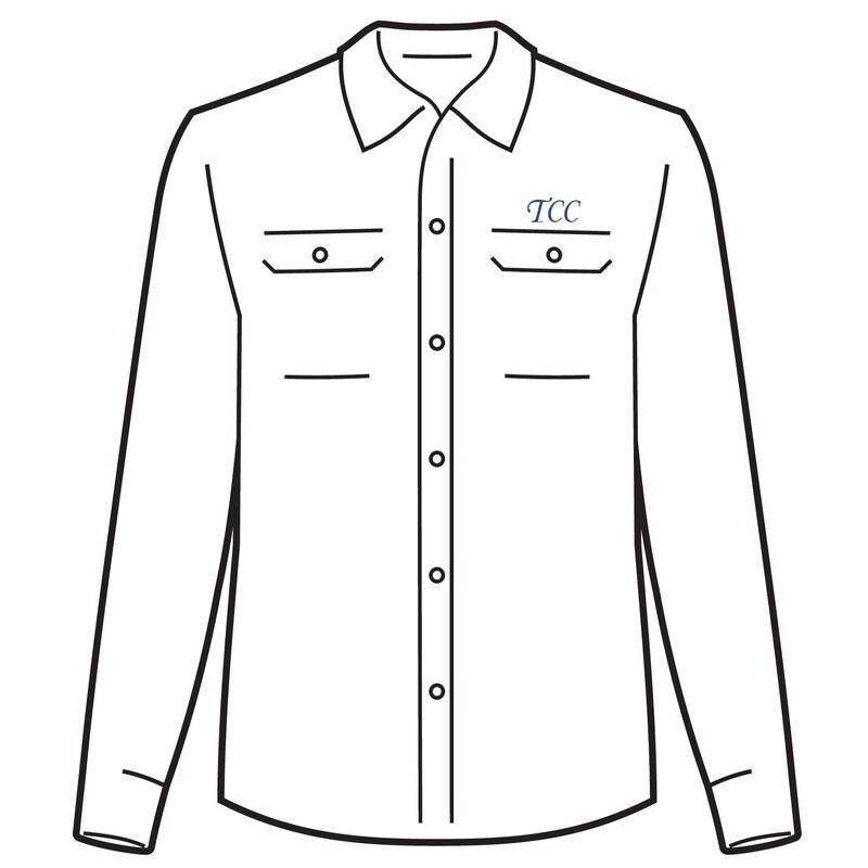 Trinity White L/S Shirt