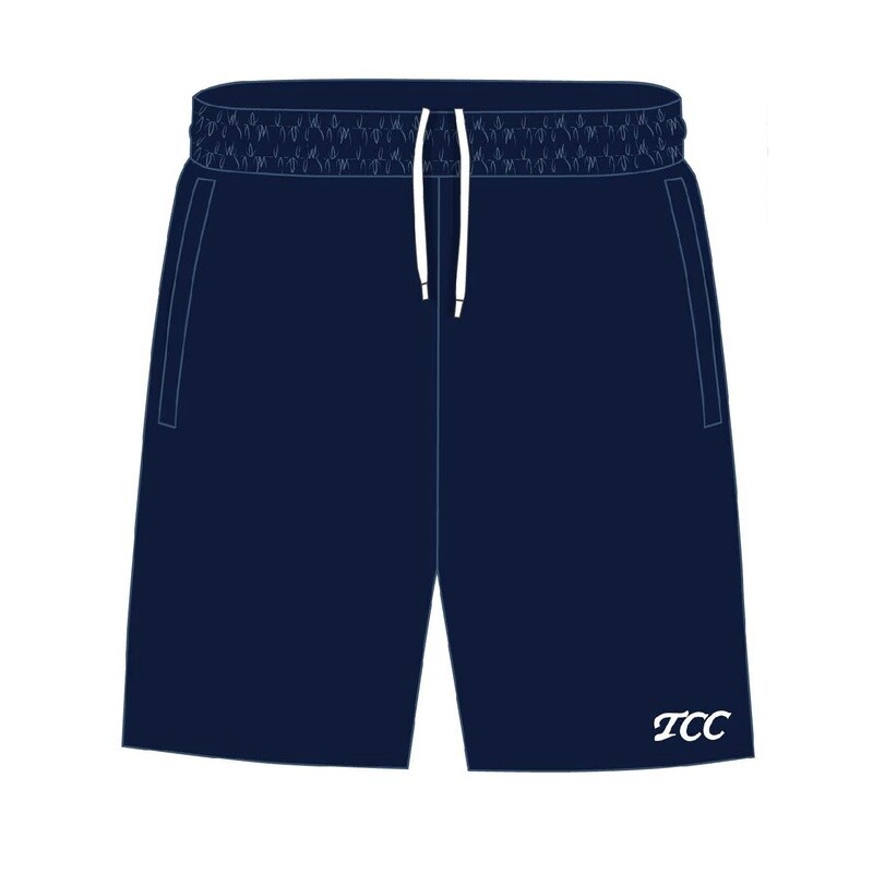 Trinity Navy Sports Shorts Girls