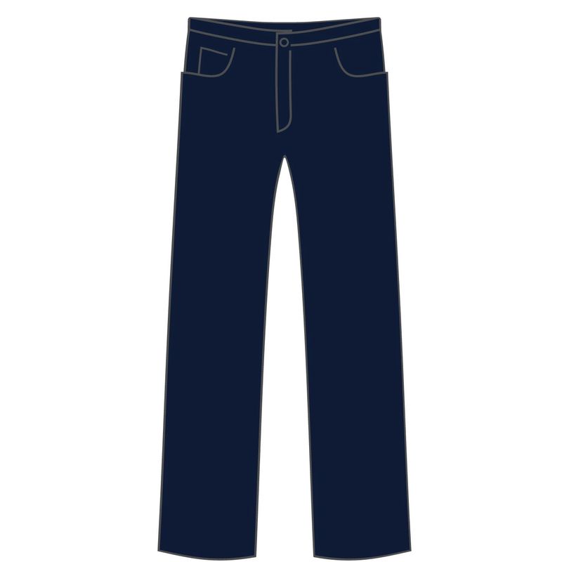 Borne Trinity Navy Pants