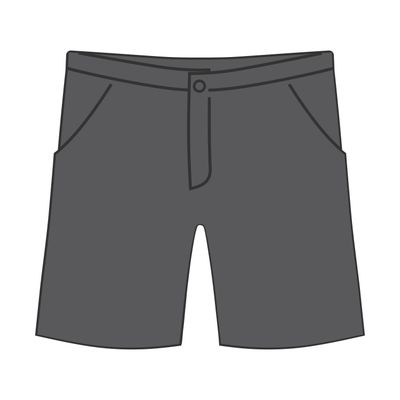 Borne School Grey Shorts