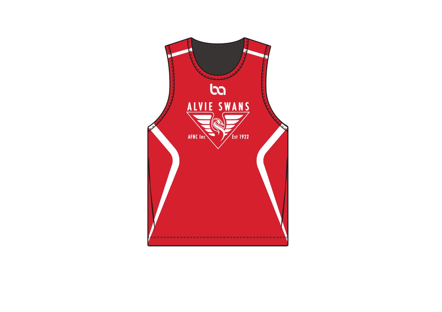Alvie Mens Training Singlet, Size: 2XS