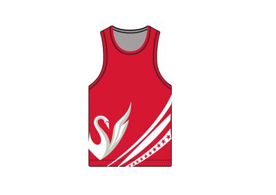 Alvie Netball Training Singlet, Size: 3XS