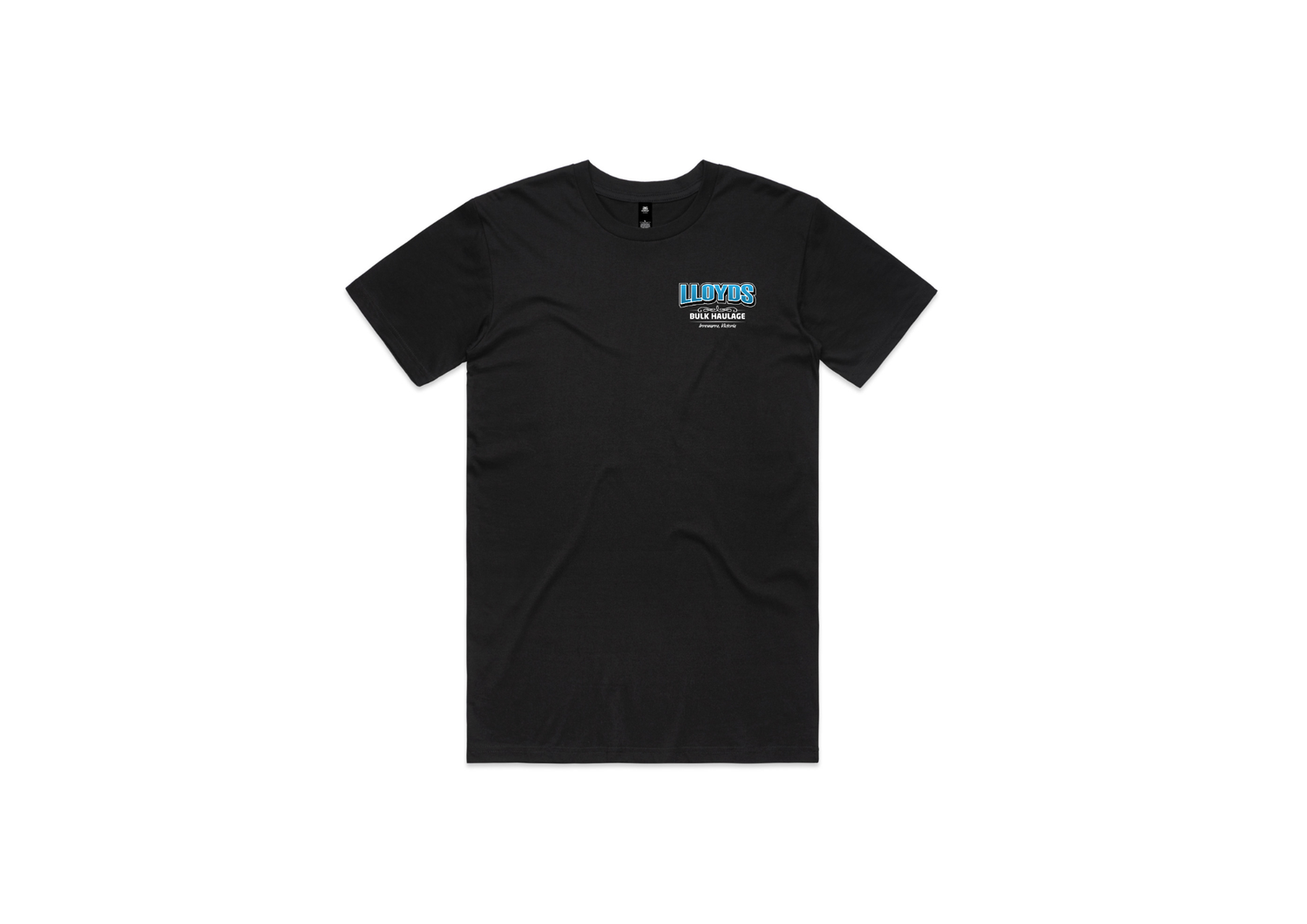Lloyds Haulage Tee- Black, Size: 2XS