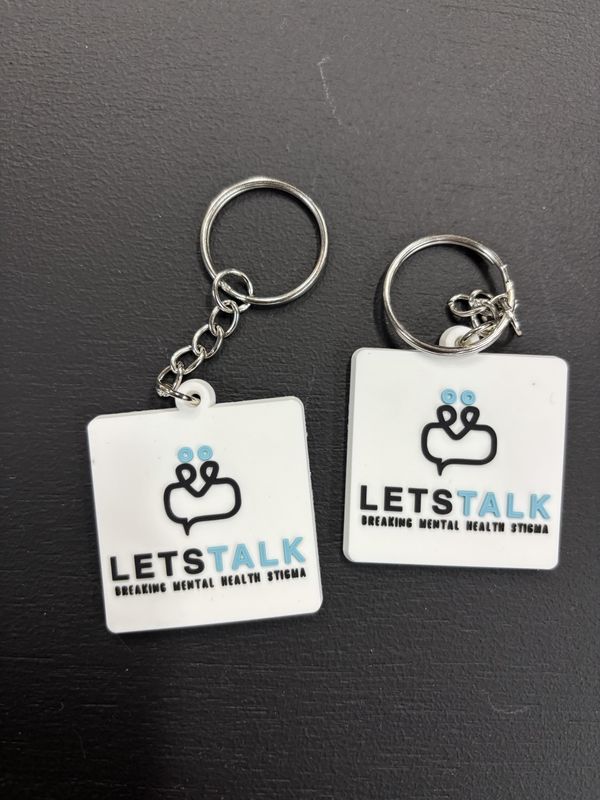 LET'S TALK-Keyring