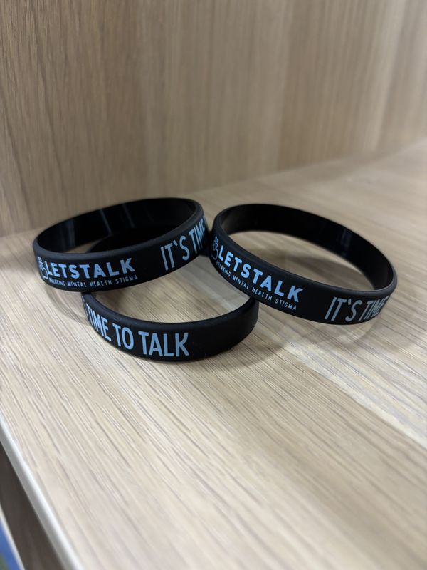 LET'S TALK- Silicone Wrist Band