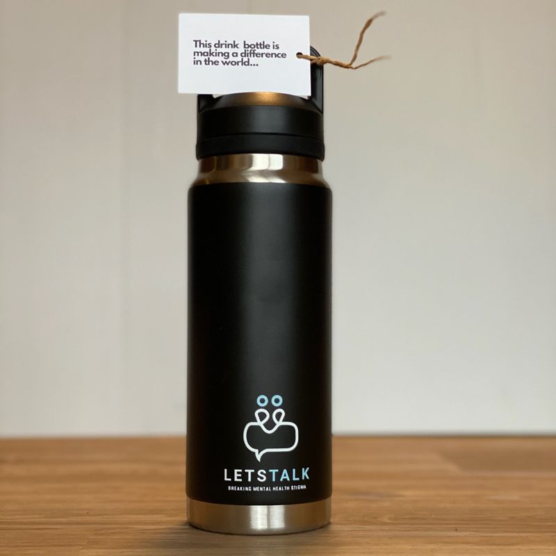 LET'S TALK Insulated Drink Bottle