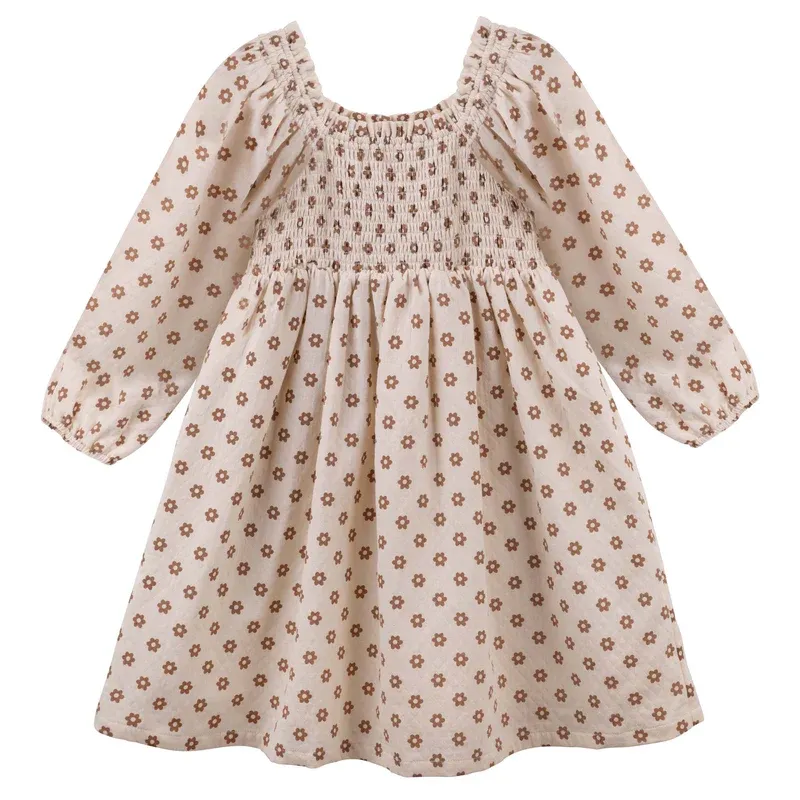 DK Everly L/S Puff Sleeve Dress