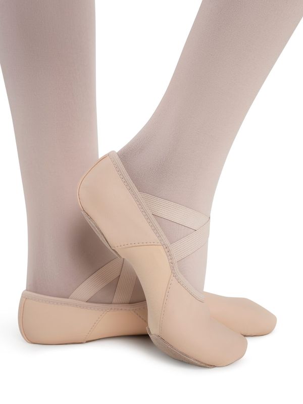 Capezio Hanami Leather Ballet Shoe-CHILD