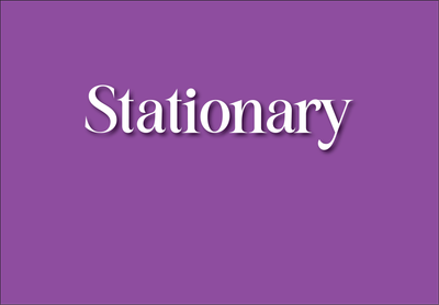 Stationary