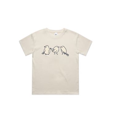 Molly Mavis Designs 3 birds tee