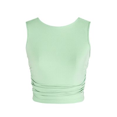 Madison Gather Crop Singlet