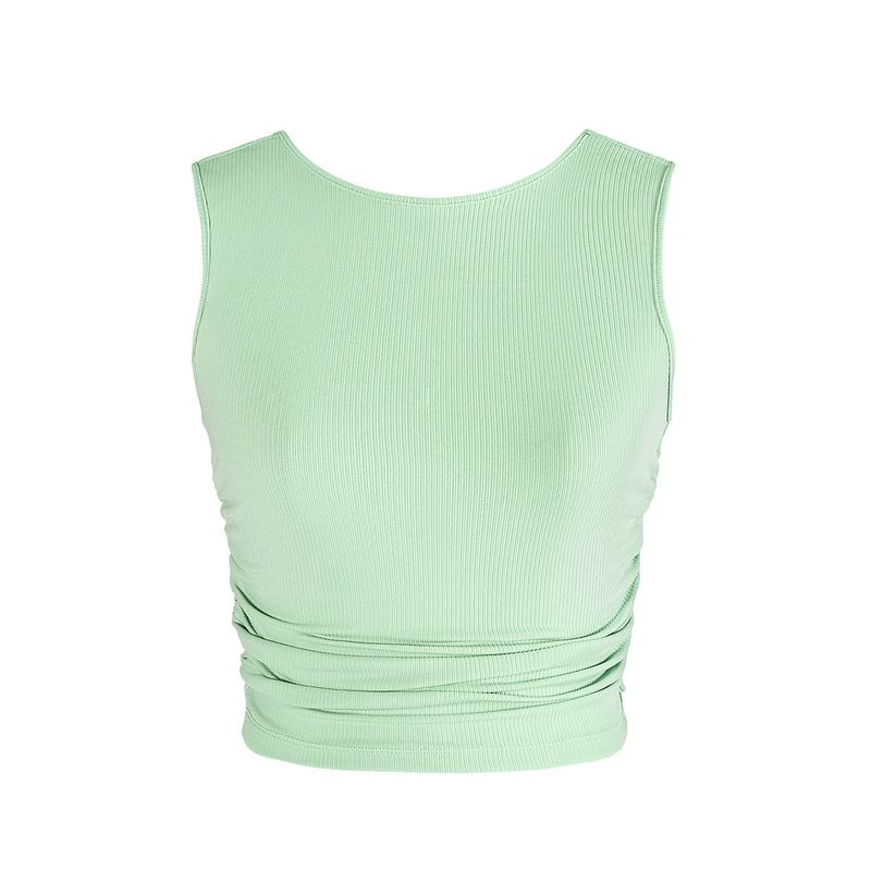 Madison Gather Crop Singlet