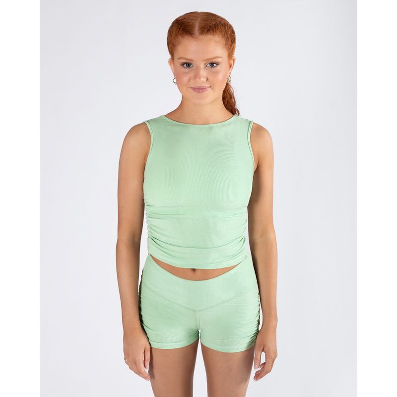 Madison Gather Crop Singlet