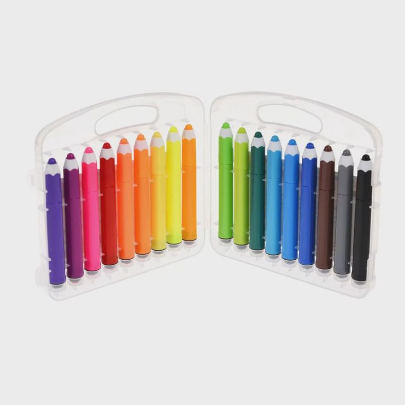 Fairies in the Garden Set 18 Felt Tip Stamp Pens
