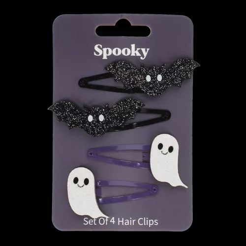 Spooky Hair Clips- Rex London