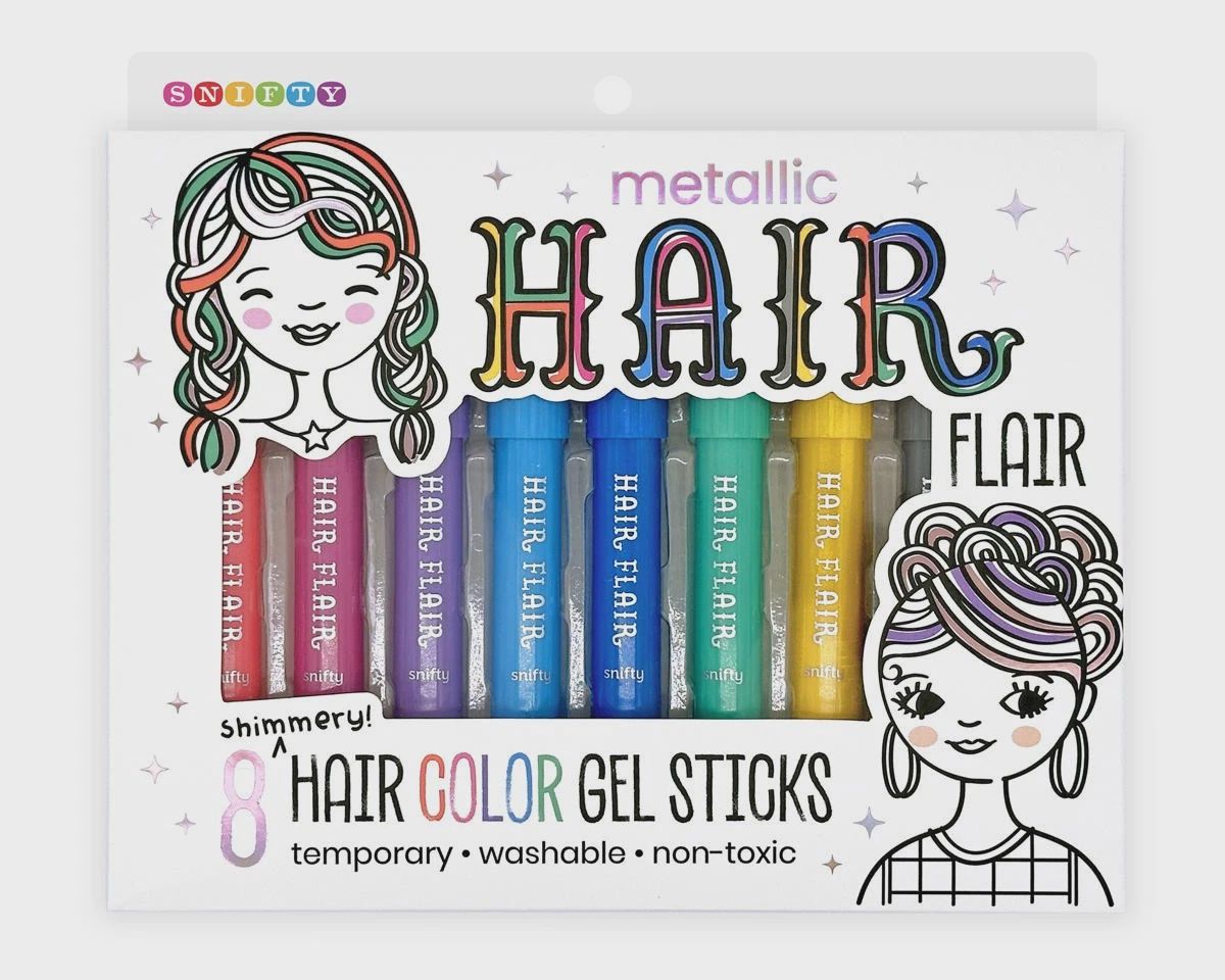 Hair Flair Metallic  Colour Gel Sticks