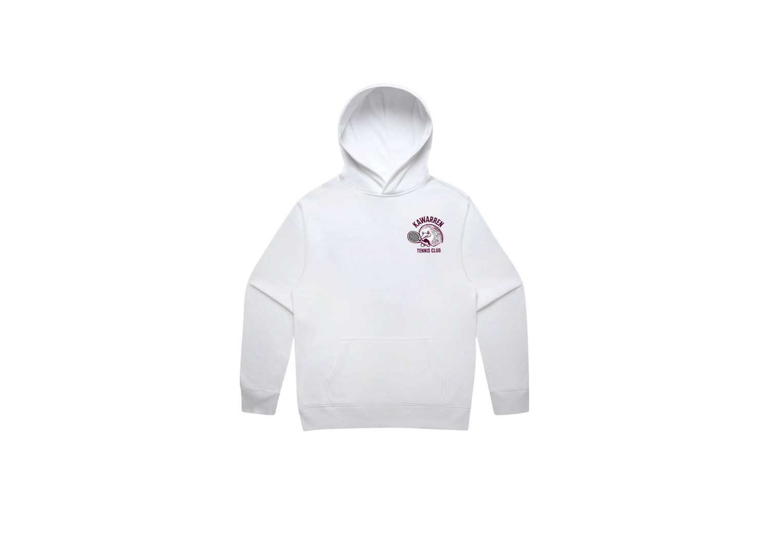 Kawarren Tennis Club Hoodie-White