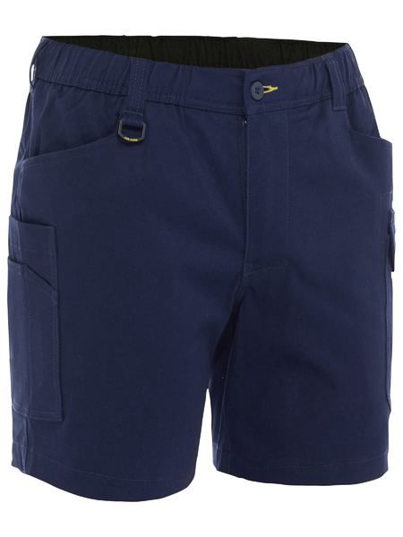 JS AG Bisley Elastic Waist Cargo Short