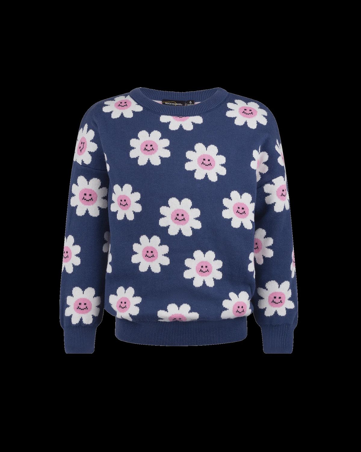 Pink Daisy Knit