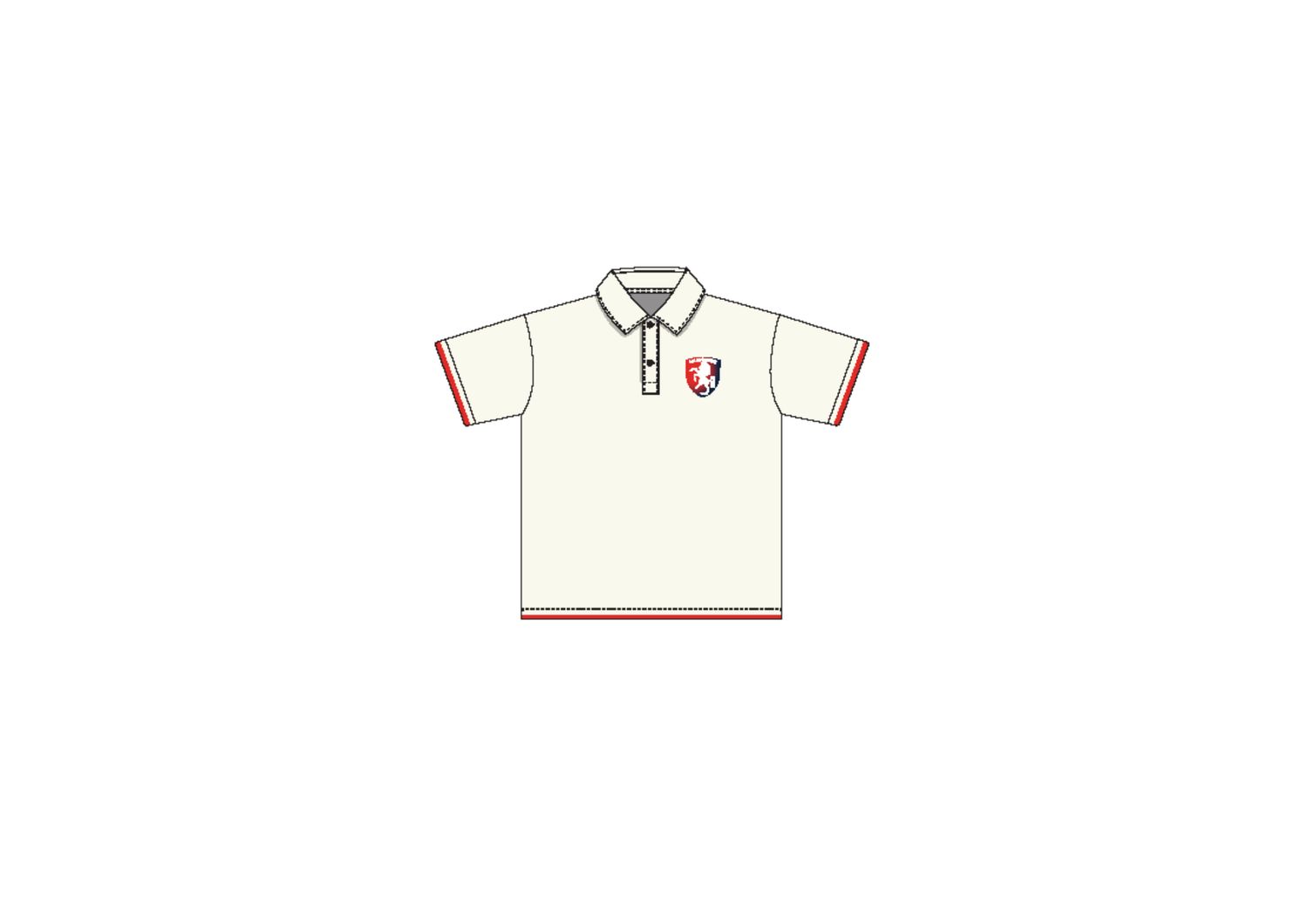 Colac Cricket Club Polo- Cream