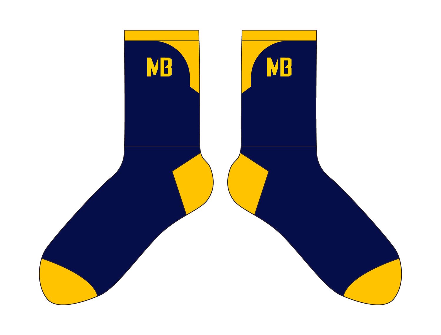 Maryborough Blazers Socks