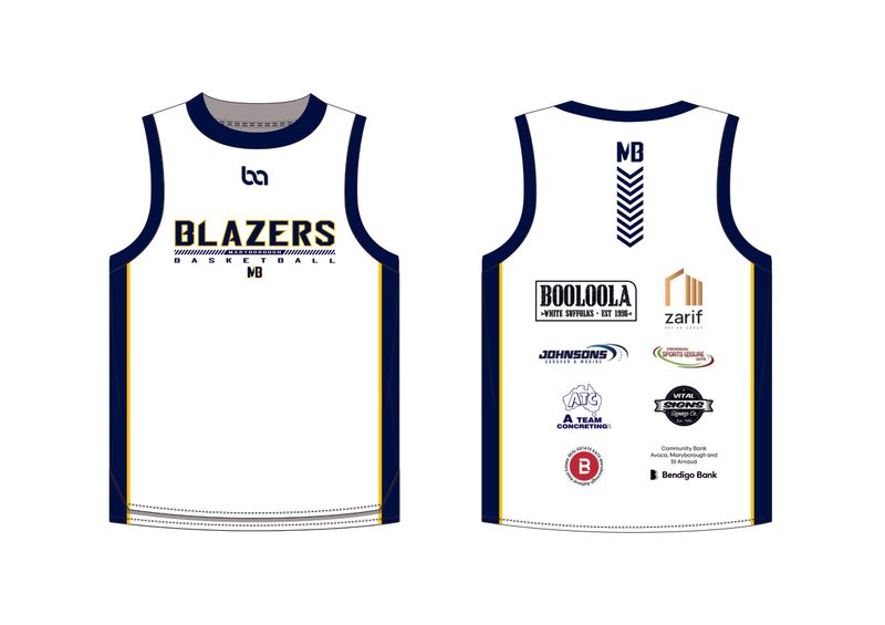 Maryborough Blazers Reversible Training Singlet