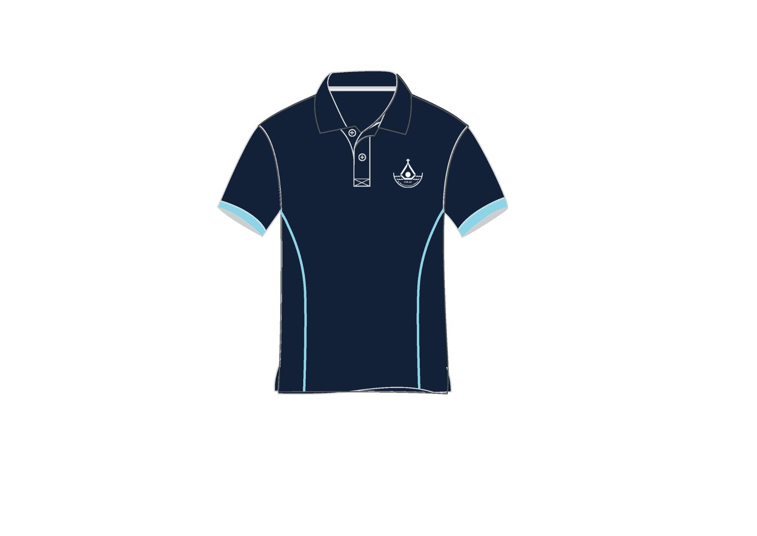St Mary&#39;s Polo Navy SS