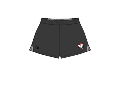 Birregurra Cricket Club Shorts-Charcoal